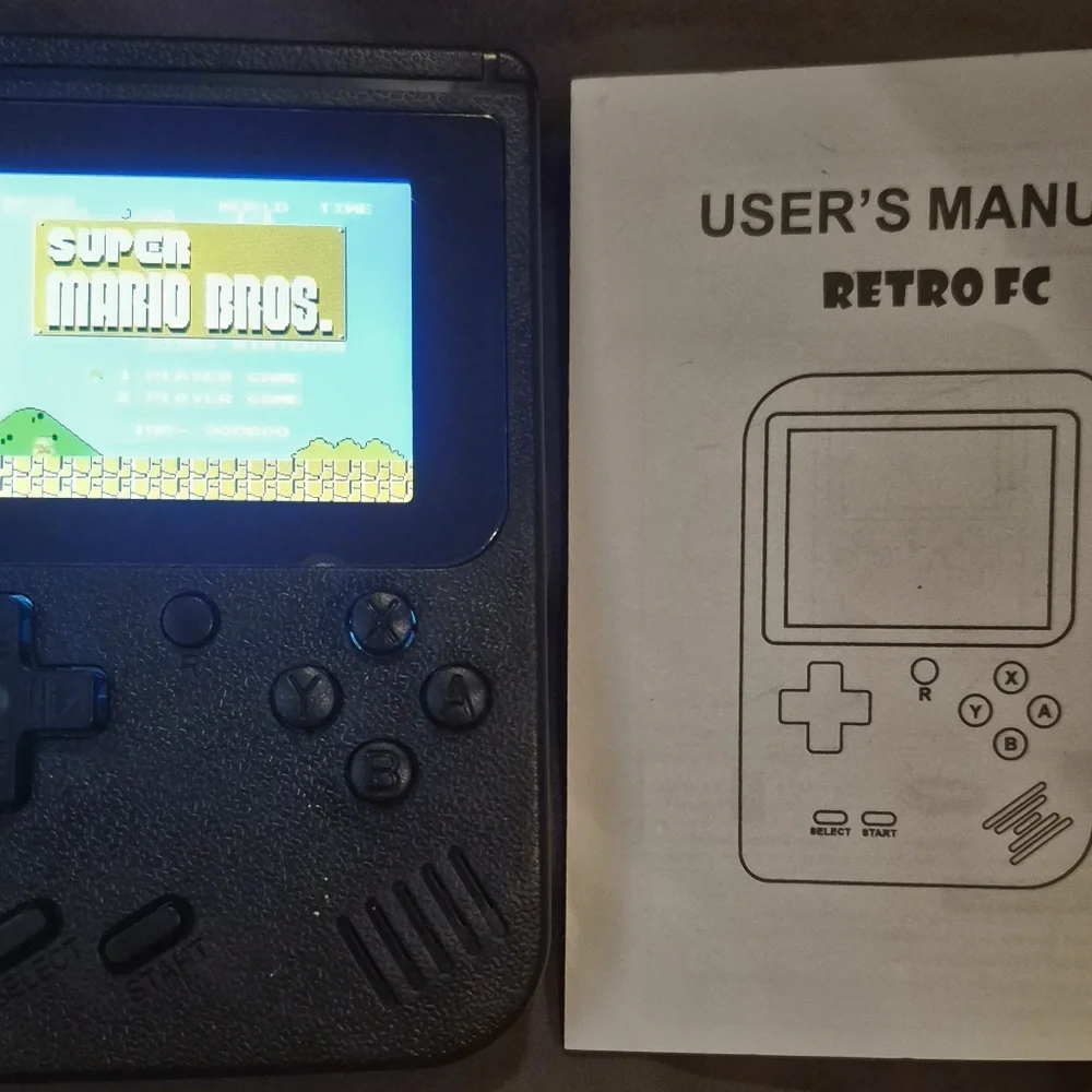 Handheld Game Console - Black 3.0